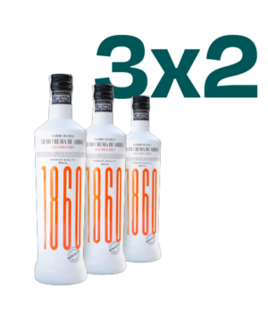 Pack 3 botellas de licor de arroz 1860. Oferta 3×2