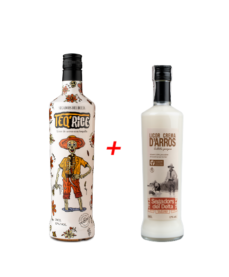 Teqrice + Licor de crema de arroz 50 cl.